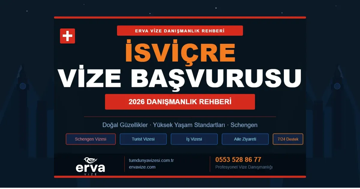 İsviçre vize başvuruları