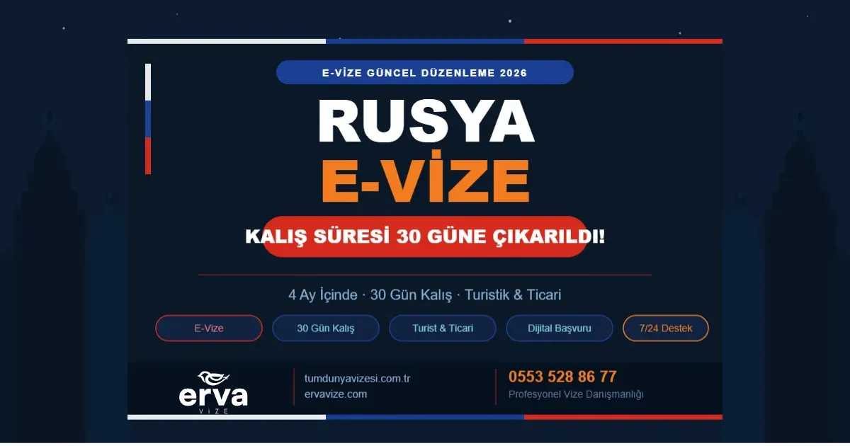 Rusya E-Vize 2026