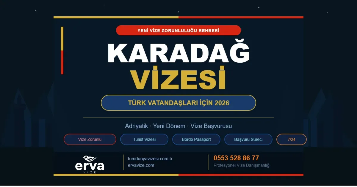 Karadağ Vizesi