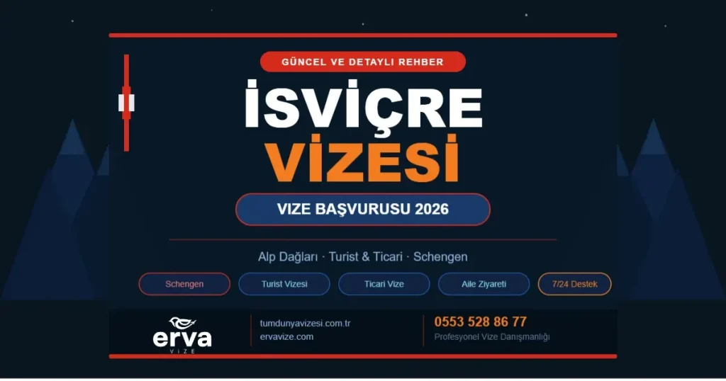 İsviçre Vize Başvurusu
