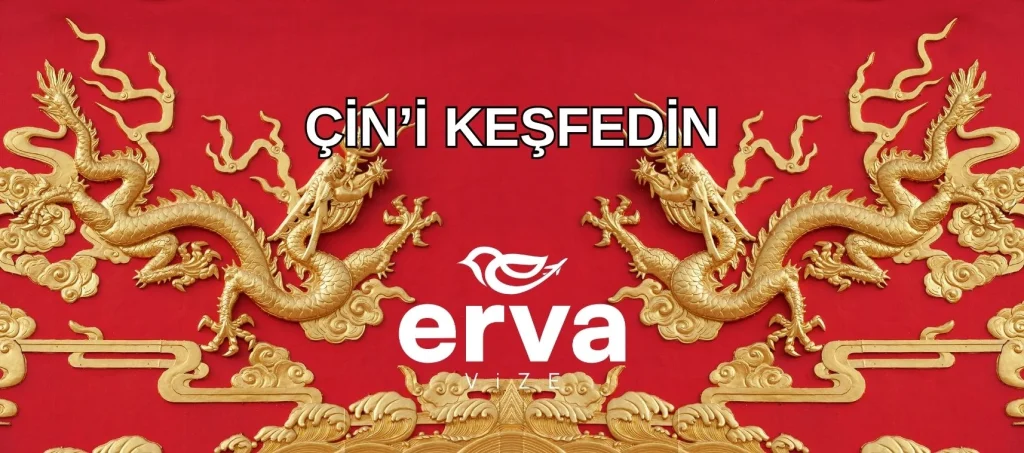 Çin vizesi başvuru işlemleri ve Çin kültürünü yansıtan görsel