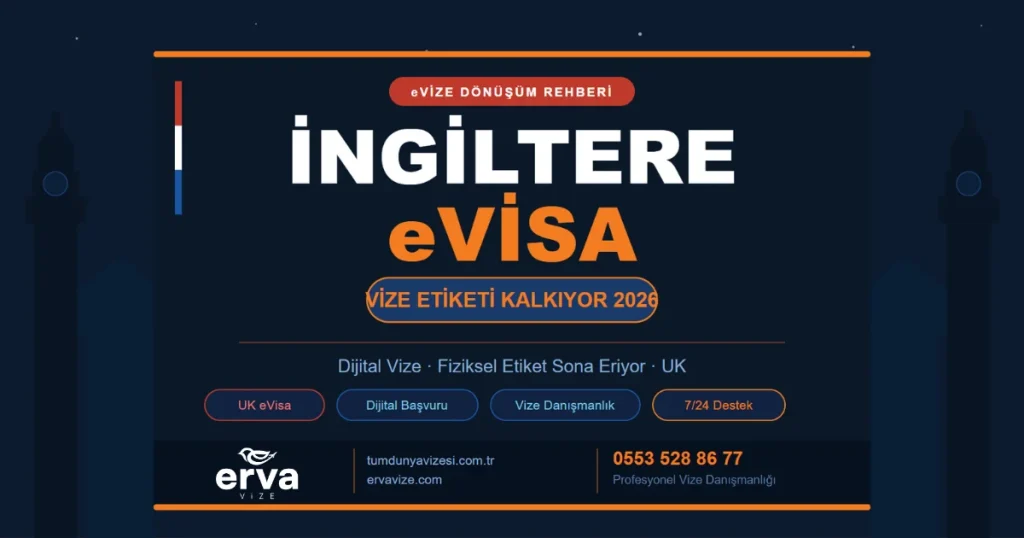 İngiltere eVisa 2026